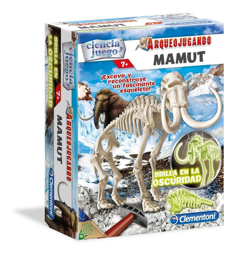 Imagen 1 de 3 de Juego De Ingenio Arqueojugando Mamut Clementoni Ft781