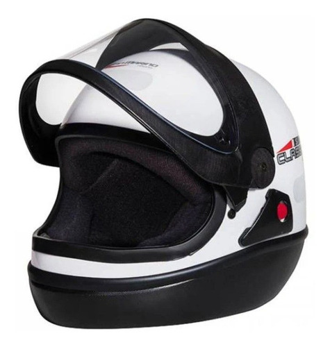 Imagem 4 de 8 de Capacete Taurus San Marino Branco Classic