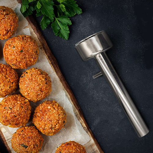 2 Cucharas For Falafel, De Acero Inoxidable, For Hacer Fal
