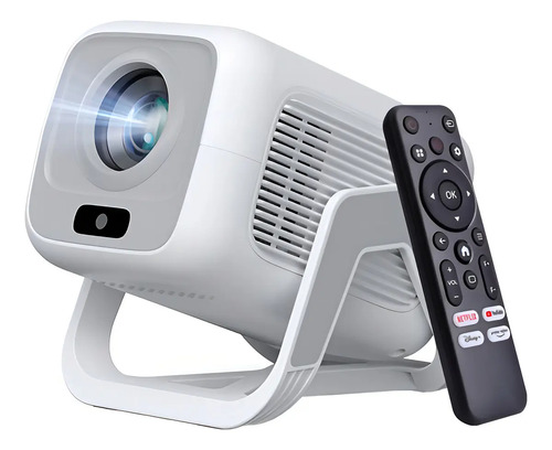 Mini Projetor Bettdow AC1066 Full HD 1080P 120'' Android 13 Wi-Fi Bluetooth