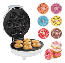Comprar Gaoy Máquina De Mini Donita Electrodomésticos De Cocina Pequeña 110v Máquina De Donitas 7 Mini Donitas Color Blanco