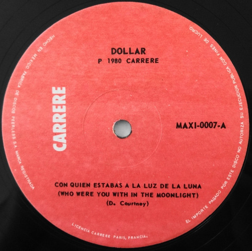 Dollar Who Were You With In The Moonlight Disco (Usado)