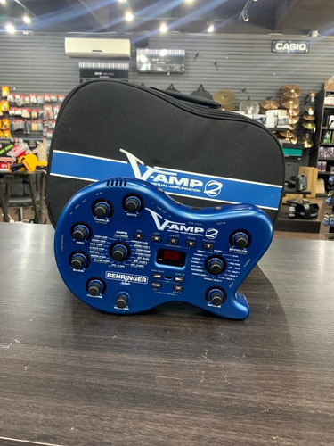 Pedaleira Multi Efeitos De Guitarra Behringer V-amp 2 Usada (Usado)