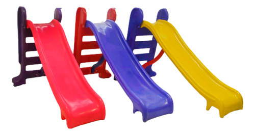 Escorregador Médio 3 Degraus Infantil Playground Escorrega