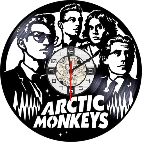 Reloj En Vinilo Lp/ Vinyl Clock Artic Monkeys Music Band