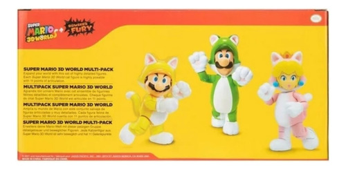 Jakks Pacific Figuras Super Mario 3d World Bowser S Fury