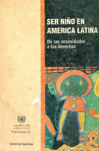 Libro Ser Niño En America Latina De Emilio Garcia Mendez Mar