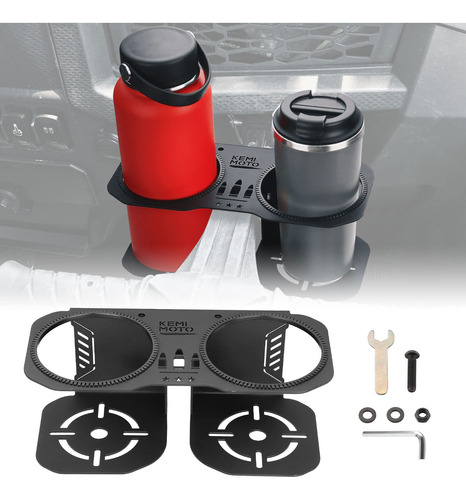 Kemimoto Soporte Para Taza Barra Ropa Polaris Rzr Xp 1000