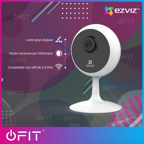 Imagen 3 de 10 de Camara Seguridad Ip Wifi Ezviz Hd Interior Vision Nocturna