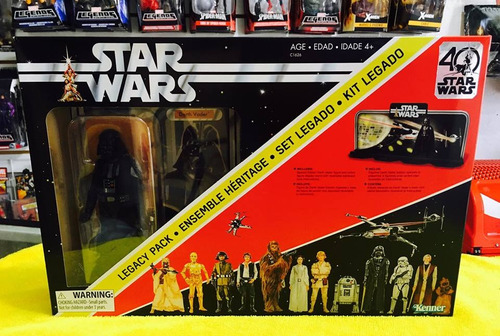 --- Culpatoys Darth Vader 40 Aniversario Black Serie --- (Usado)