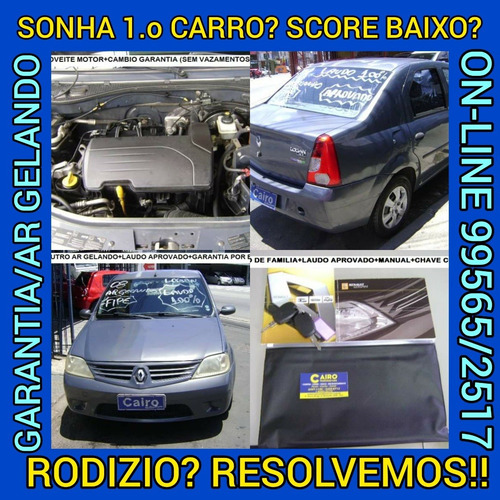 Logan Expression Flex Ar Condicionado Gelando Laudo Aprovado