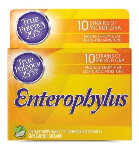 Enterophilus 215mg 30 Cap - Unidad a $1800