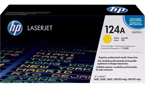 Toner Hp Laserjet 124a Q6002a Original - Caja Cerrada