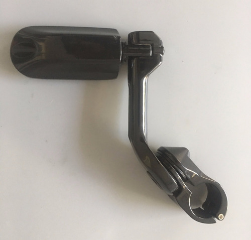 Imagen 2 de 5 de Descansos 360 Negros Streamliner Para Harley Davidson 1 1/4