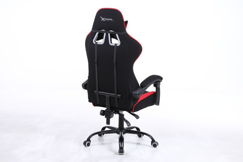Silla de escritorio Xzeal XZ20 gamer ergonómica negra y roja