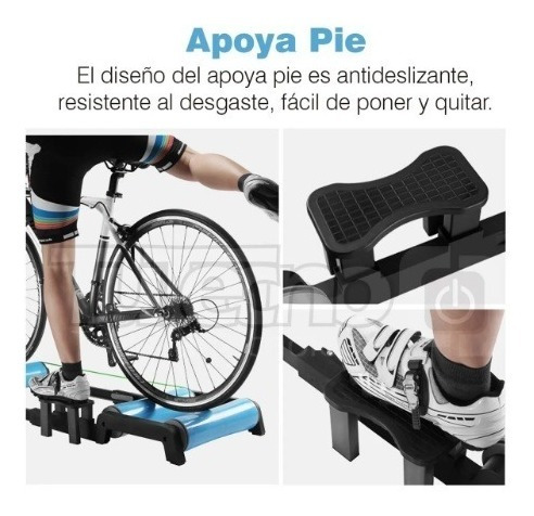 Imagen 5 de 6 de Rodillo Entrenamiento Bicicleta Kw 3 Rolos 26 A 29