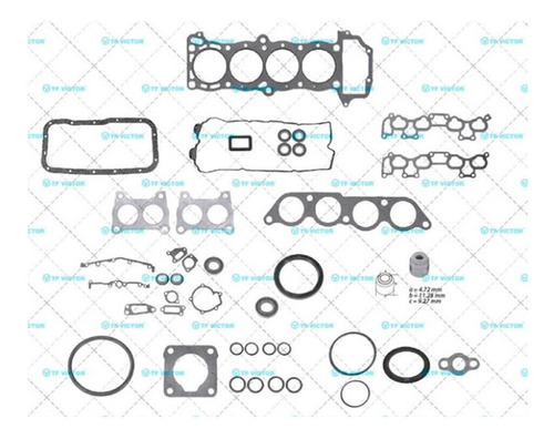 Juego Empaques Nissan Sentra Gst 98-2000 1.6