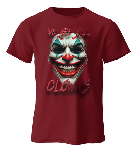 Playera Joker Guason Put On A Happy Face Espejo Todas Tallas