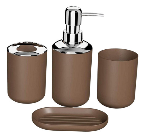 Juego De Accesorios De Baño De 4 Piezas, Soporte Para