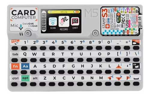 Cardputer Stamps3 Microcontroller 56 Keyboard Card Computer