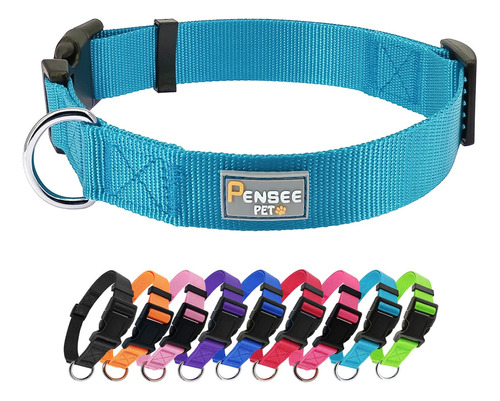 Collar De Perro Azul Para Perros Pequeos, Medianos Y Grandes