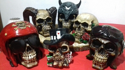 Calavera Craneo De Yeso, Del Juego