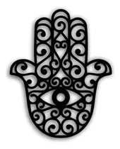 Comprar Cuadro Decorativo Mano De Fatima En Mdf 3mm 23cm X 18,5cm