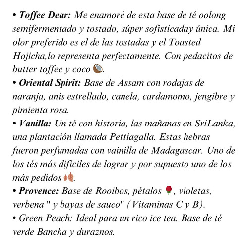 Caja 20 Tubos De Té En Hebras Tealosophy