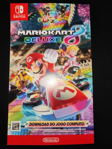 Jogo Mario Kart 8 Deluxe Nintendo Switch em Promoção na Americanas