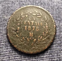 Comprar Moneda Un Centavo 1878, República Mexicana. En Cobre.