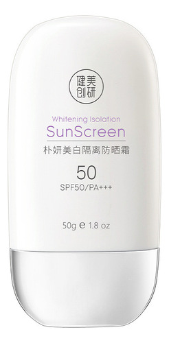 O Whitening Sun Cream Crema Protectora Solar Con Bloqueador
