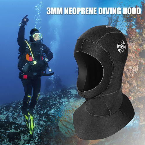 Gorro De Buceo Con Capucha, Traje De Neopreno Deportivo De N