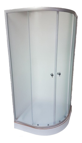 Box Cabina De Ducha Curva Mampara 90*90 Sin Base