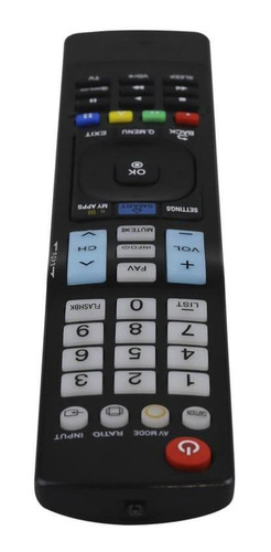 Imagen 7 de 10 de Control Remoto Compatible Con LG Akb73756567 Lcd Tv Smart