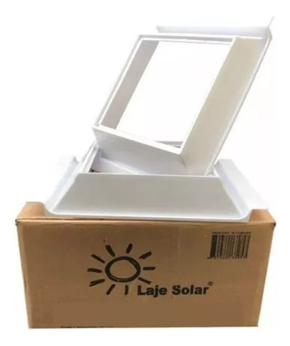 Suporte Laje Solar Ecolaje Para Tijolo Vidro H8 37cm Cor da luz Natural N/A