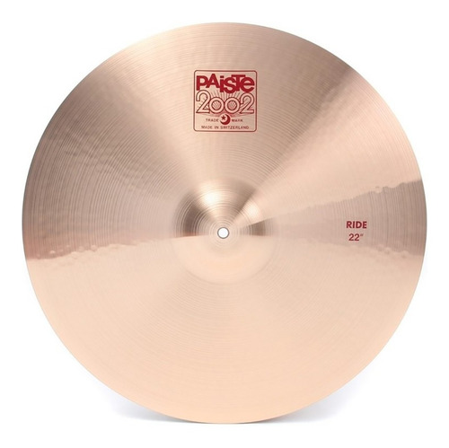 Imagen 1 de 1 de Paiste 2002 R-22 Ride 22 Platillo Para Bateria