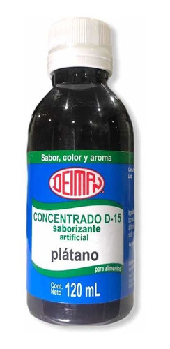 Concentrado Saborizante Comestible De Platano 120 Ml