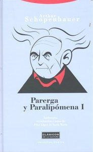 Libro: Parerga Y Paralipomena I 2ªed. Schopenhauer,arthur. T