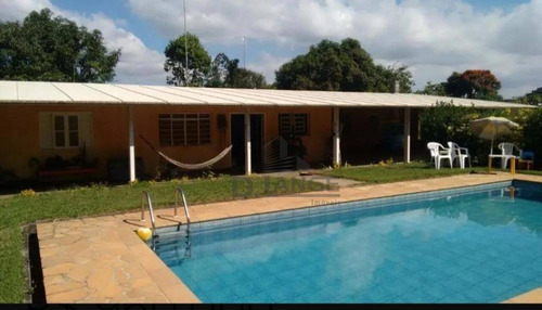 Chácara Com 4 Dormitórios À Venda, 1800 M² Por R$ 800.000,00 - Loteamento Chácaras Vale Das Garças - Campinas/sp - Ch0471