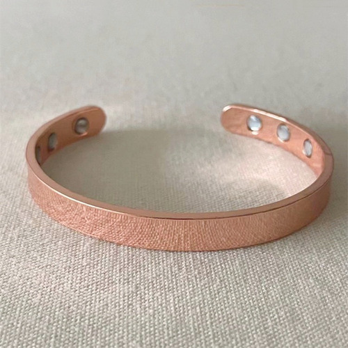 Imagen 3 de 3 de Pulsera Cobre Magnética Y Anillo Dolor Articular, Artritis