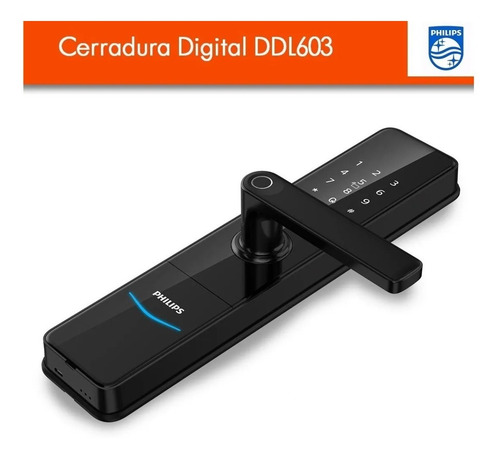 Philips Smart Locks Argentina Ddl603 Wifi Huella/clave/rfid