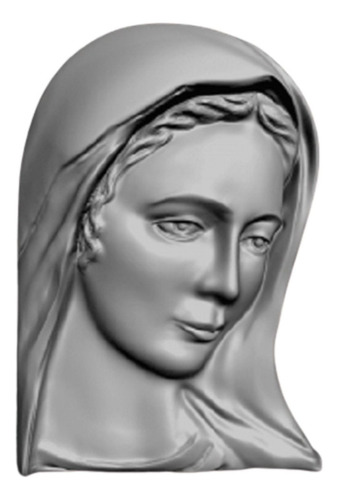 Rosto Nossa Senhora - Arquivo Stl Cnc Router Artcam Aspire3d