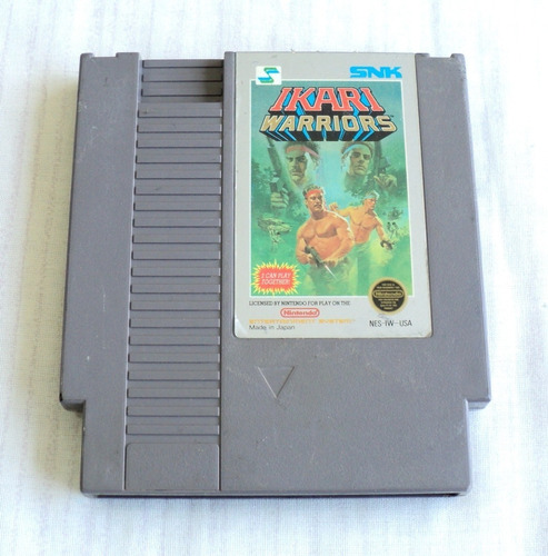 Ikari Warriors Juego Original Para Nintendo Nes 1987 Snk