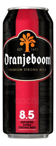 Cerveza Importada Oranjeboom Extra Stong 8,5 Lata 500 Ml X 6