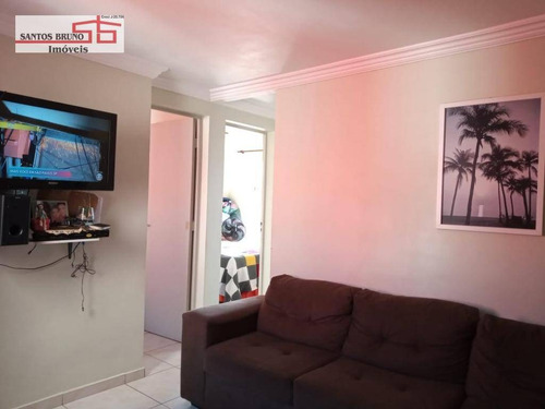 Imagem 3 de 9 de Apartamento Com 2 Dormitórios, 45 M² - Venda Por R$ 165.000,00 Ou Aluguel Por R$ 950,00/mês - Taipas - São Paulo/sp - Ap3445