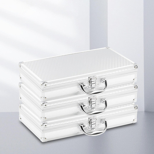 Caja De Herramientas De Aluminio Portátil Estuche De