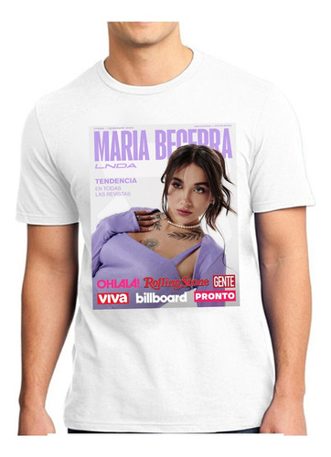 Remera Remerón María Becerra Portada Tendencia