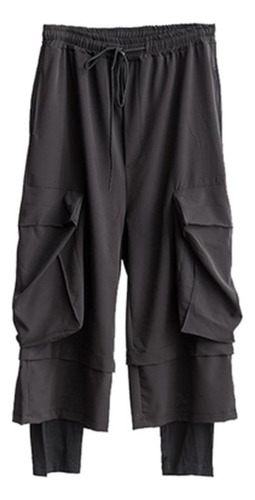 Mono Dark Functional Ninja Falso De 2 Piezas Para Hip-hop