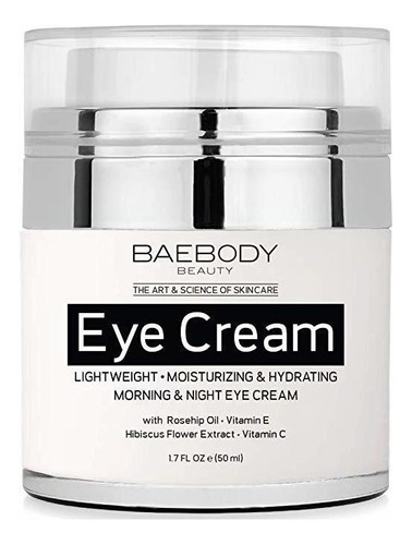 Baebody Crema De Ojos Rosa Mosqueta Hibisco De Aparición De 