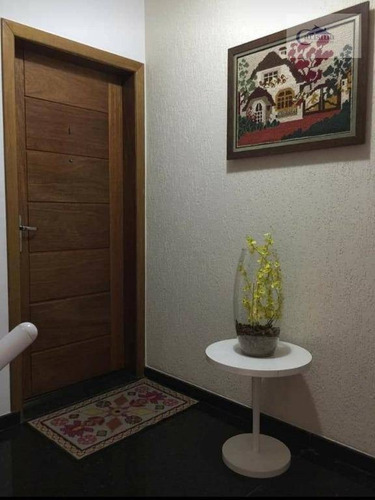 Apartamento Com 3 Dormitórios, Sendo 1 Suíte, À Venda, 100 M² Por R$ 480.000 - Vila Pires - Santo André/sp - Ap3526